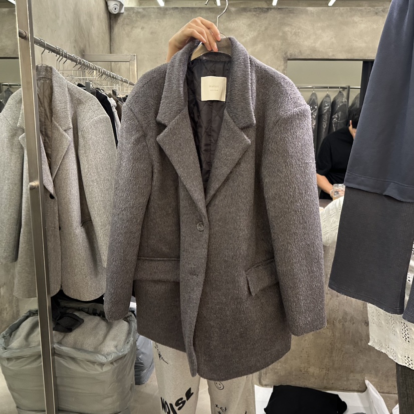 MAGOT東大門代購女裝新品人氣推薦真品熱賣時尚西裝西服夾棉MAGOT西裝/西服圖色2
