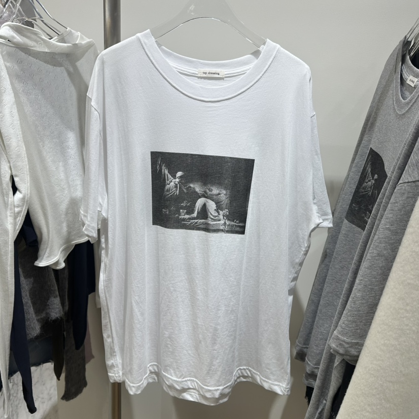 TOPDRESSING韓國代購女士新款真品推薦人氣時尚休閑T恤印花TOPDRESSINGT恤圖色1
