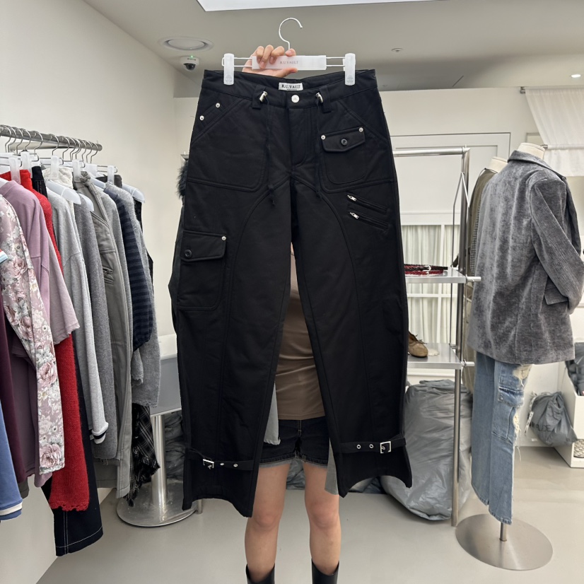 R U VAULT東大門代購女裝新款熱賣時尚真品推薦休閑休閑褲R U VAULT休閑褲圖色3