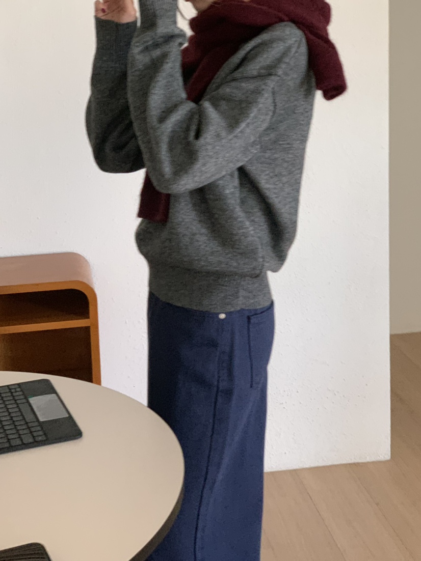 LOGON韓國直郵女裝新品人氣真品熱賣休閑時尚針織衫深V領LOGON針織衫