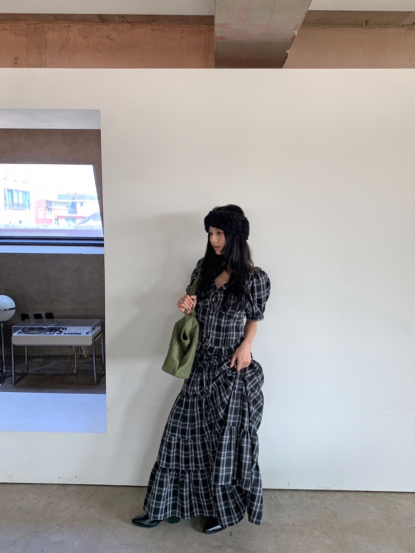 VERANDA韓國代購女士新品休閑推薦時尚熱賣人氣真品長裙VERANDA長裙