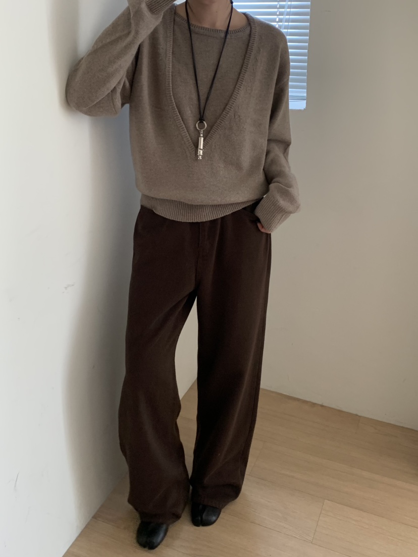 LOGON東大門實拍女士新品休閑人氣時尚真品熱賣推薦牛仔褲LOGON牛仔褲