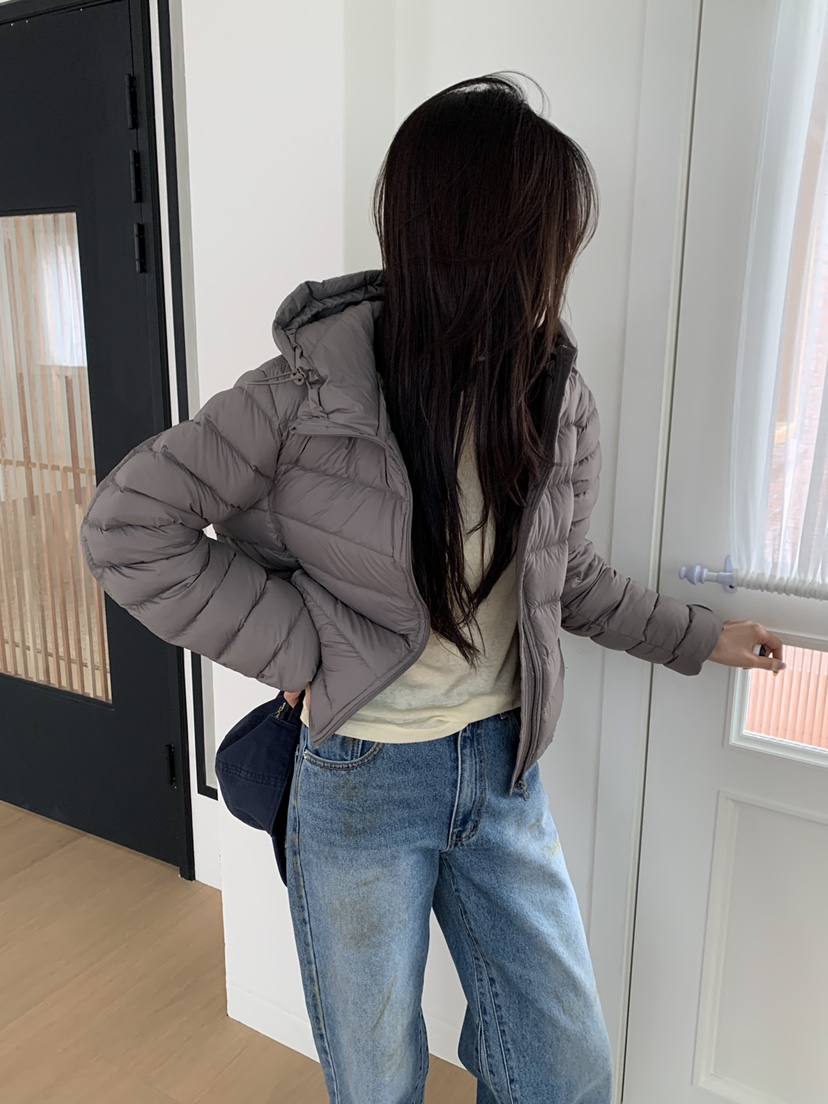 LE RIVE韓國代購女裝新品休閑推薦人氣時尚短款羽絨服鴨絨LE RIVE短款羽絨服