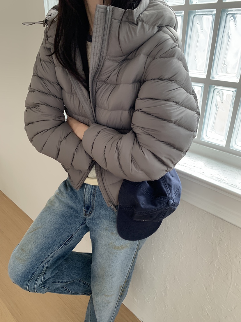 LE RIVE韓國代購女裝新品休閑推薦人氣時尚短款羽絨服鴨絨LE RIVE短款羽絨服