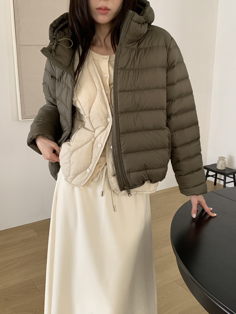 LE RIVE韓國代購女裝新品休閑推薦人氣時尚短款羽絨服鴨絨LE RIVE短款羽絨服