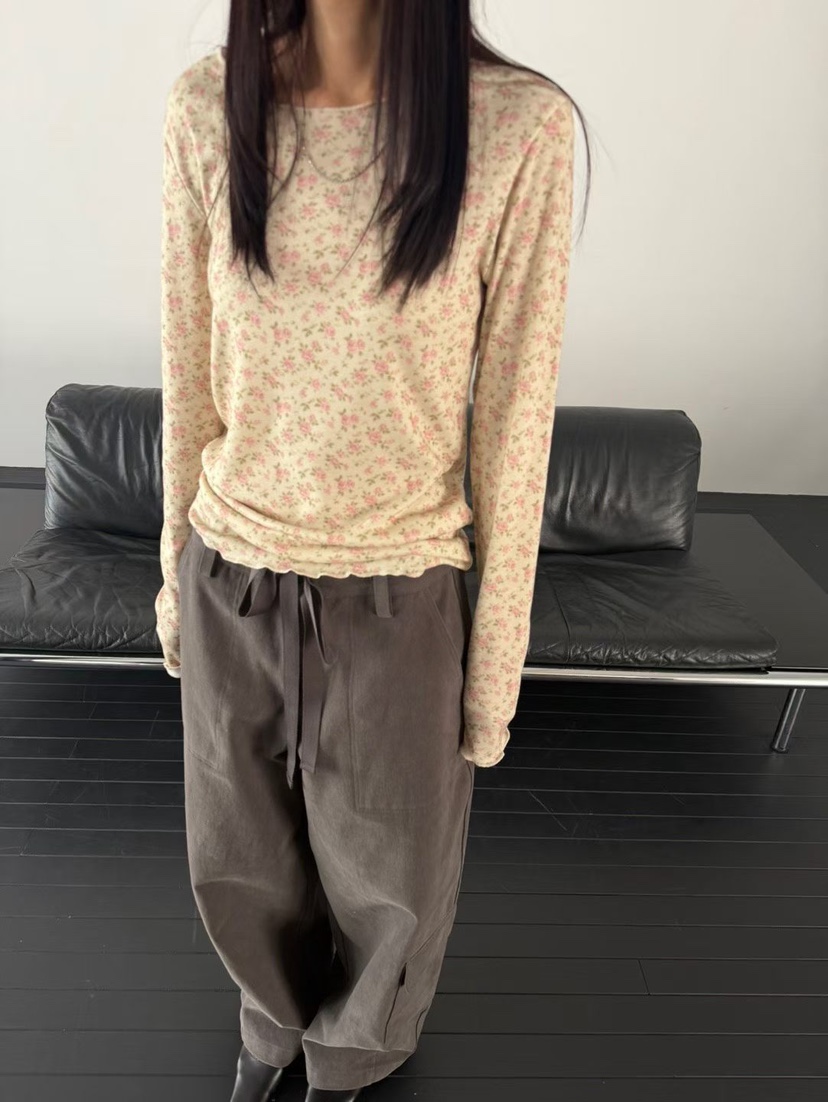 MINIMUZE韓國直郵女裝新品人氣時尚熱賣休閑真品推薦長袖T恤MINIMUZE長袖T恤