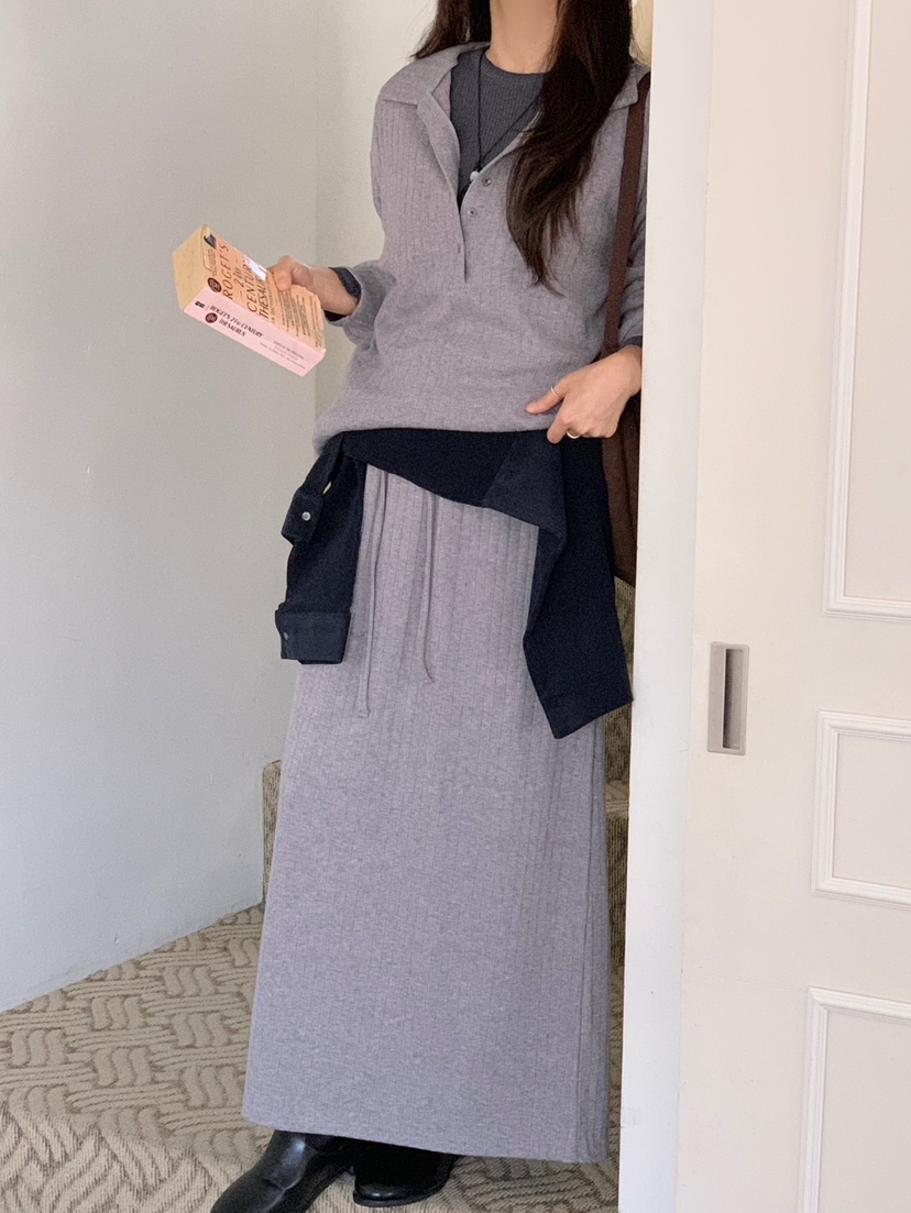 CM韓國代購女士新款時尚熱賣人氣真品推薦休閑長裙CM_centimeter長裙