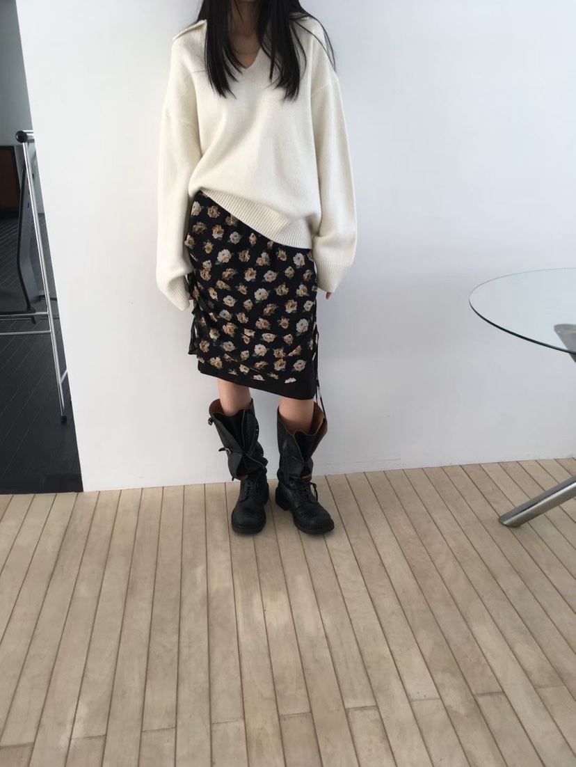 MINIMUZE東大門實拍女士新品時尚真品推薦熱賣半身裙中短裙MINIMUZE半身裙/中短裙