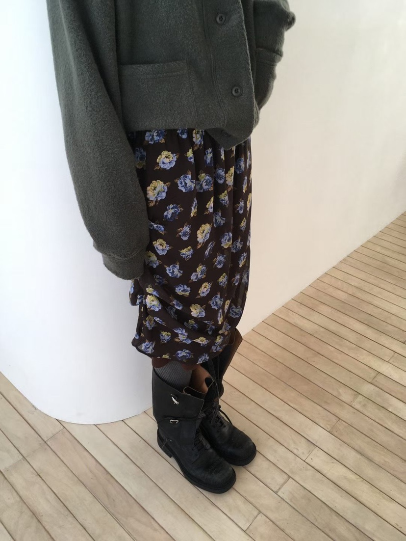MINIMUZE東大門實拍女士新品時尚真品推薦熱賣半身裙中短裙MINIMUZE半身裙/中短裙