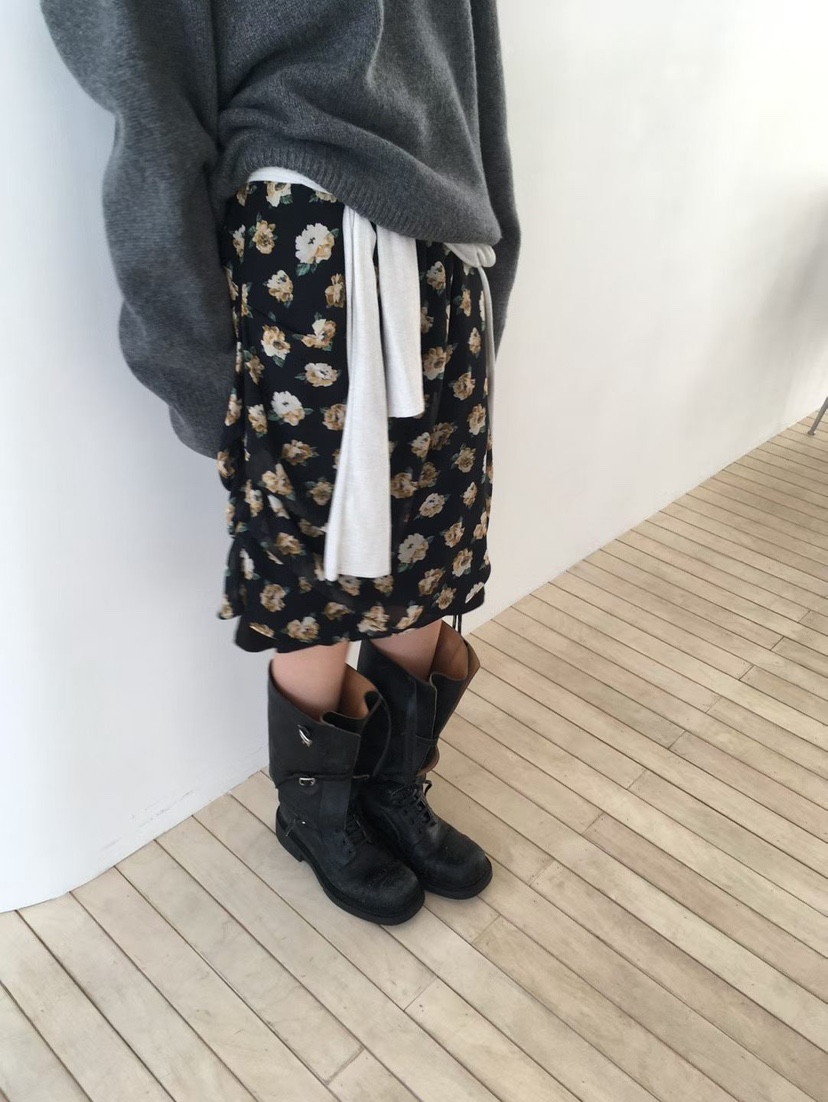 MINIMUZE東大門實拍女士新品時尚真品推薦熱賣半身裙中短裙MINIMUZE半身裙/中短裙