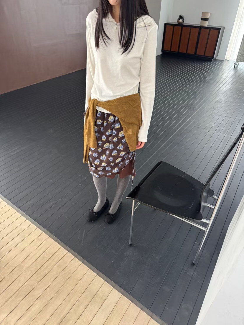 MINIMUZE東大門實拍女士新品時尚真品推薦熱賣半身裙中短裙MINIMUZE半身裙/中短裙