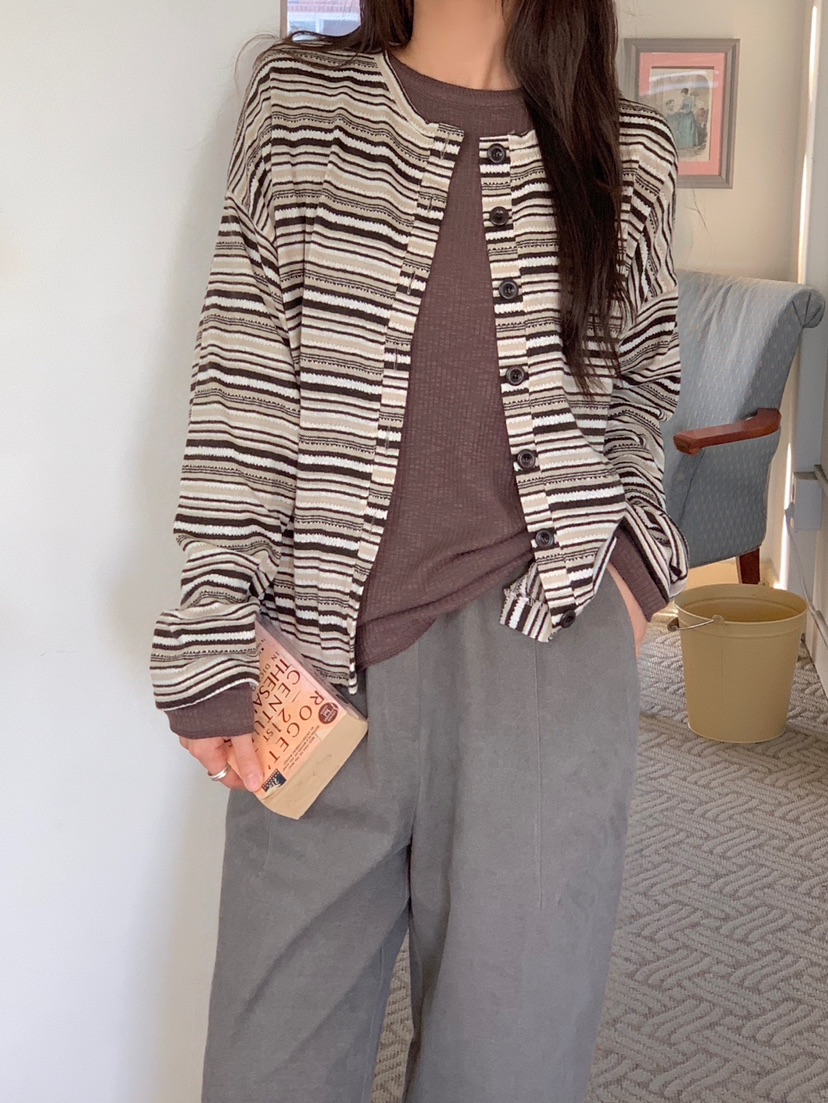 CM韓國代購女士新款真品時尚推薦人氣休閑熱賣開衫CM_centimeter開衫