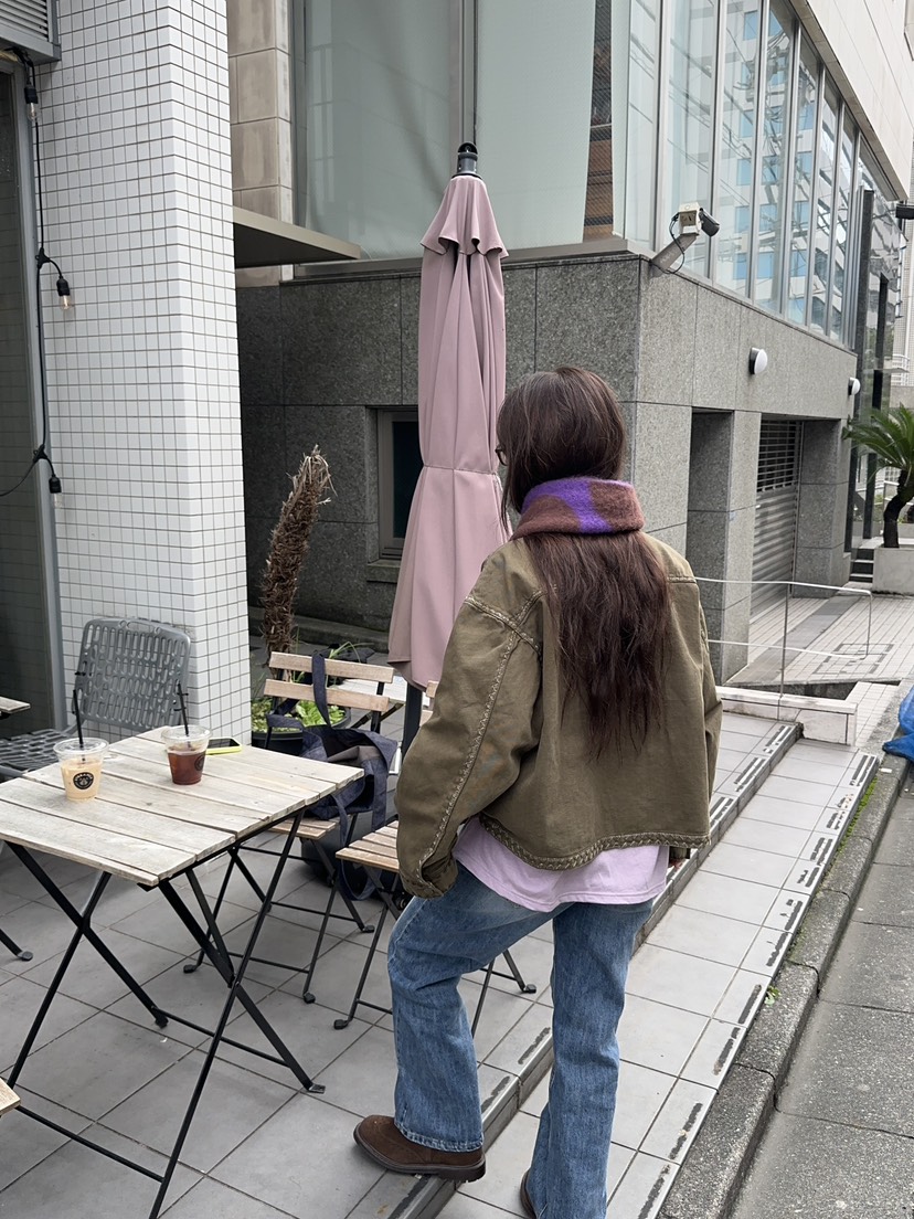 SUNDER MARKET東大門直郵女士新款人氣夾克不含內搭刺繡棉SUNDER MARKET夾克