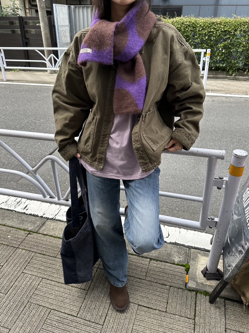 SUNDER MARKET東大門直郵女士新款人氣夾克不含內搭刺繡棉SUNDER MARKET夾克
