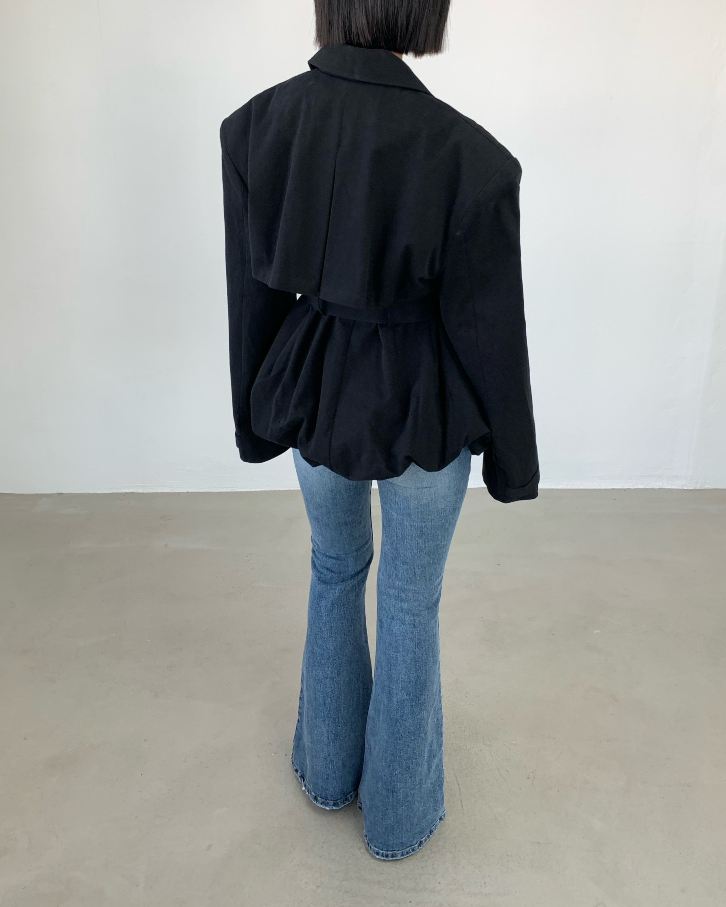 2TWO MOON韓國直郵女士新品時尚休閑人氣推薦夾克含腰帶2TWO MOON夾克