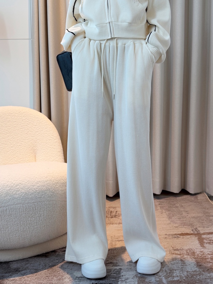 CLOTH東大門代購女士新款推薦時尚套裝拉鏈連帽衫華夫格格紋CLOTH套裝