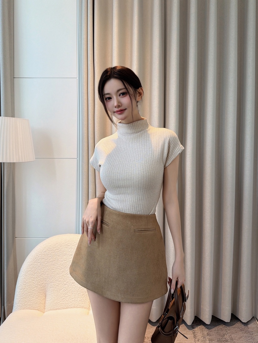CLOTH韓國代購女士新品熱賣時尚休閑推薦真品人氣T恤高領CLOTHT恤