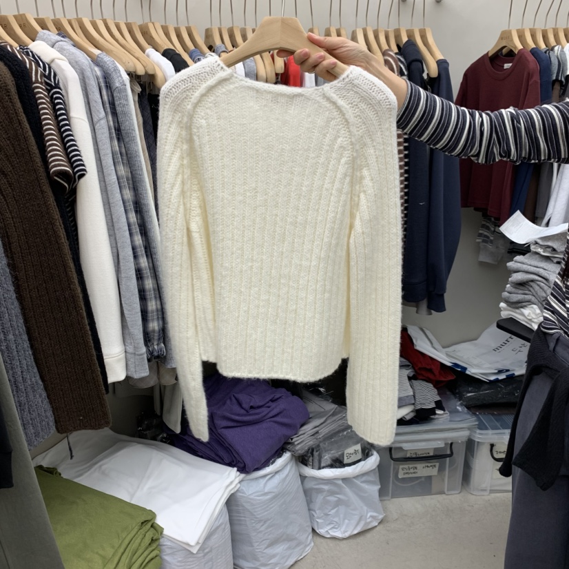 MURR東大門直郵女裝新品熱賣時尚推薦真品人氣針織衫羅紋MURR針織衫