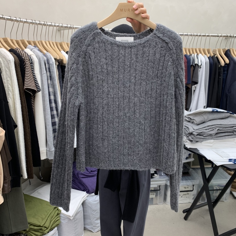 MURR東大門直郵女裝新品熱賣時尚推薦真品人氣針織衫羅紋MURR針織衫圖色2