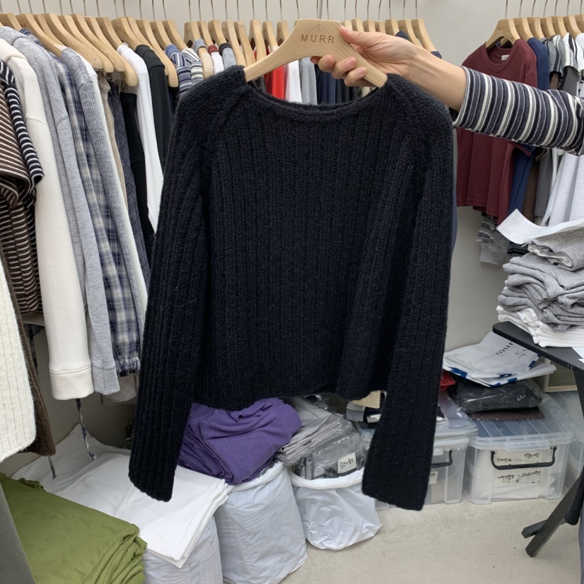 MURR東大門直郵女裝新品熱賣時尚推薦真品人氣針織衫羅紋MURR針織衫圖色5