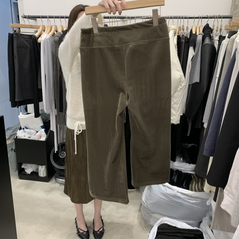 RECOVER東大門實拍女士新款推薦時尚人氣真品休閑熱賣休閑褲RECOVER/MOMENT休閑褲
