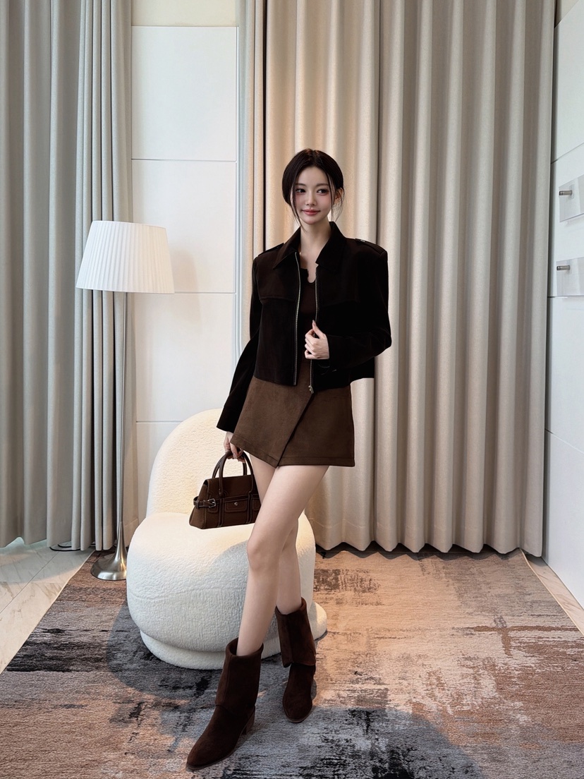 CLOTH東大門代購女裝新款人氣時尚休閑推薦熱賣真品夾克皮革CLOTH夾克