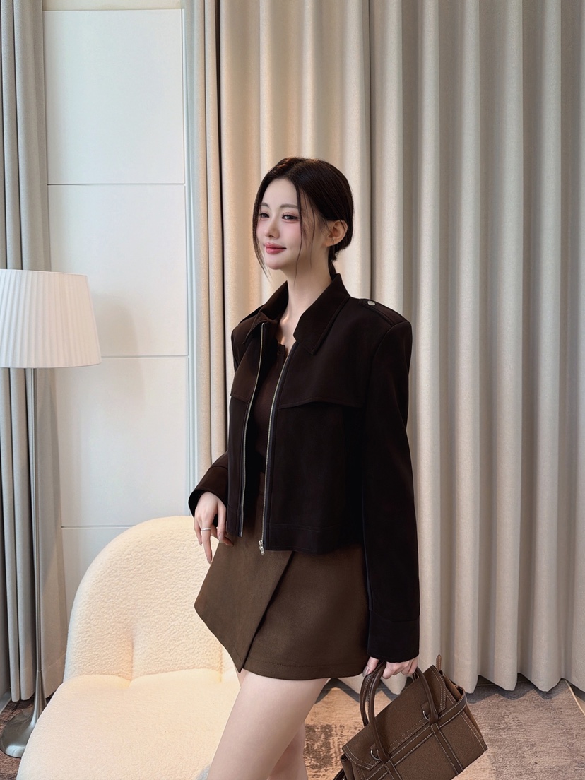 CLOTH東大門代購女裝新款人氣時尚休閑推薦熱賣真品夾克皮革CLOTH夾克