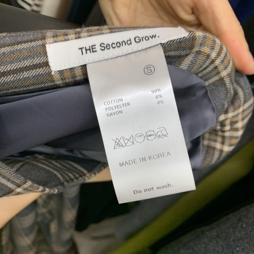 THE SECOND GROW韓國直郵女裝新品真品時尚半身裙中短裙THE SECOND GROW半身裙/中短裙