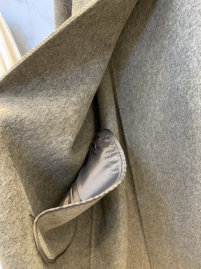 OLIVE TrEE東大門代購女裝新品真品中長款大衣含腰帶手工OLIVE TrEE中長款大衣