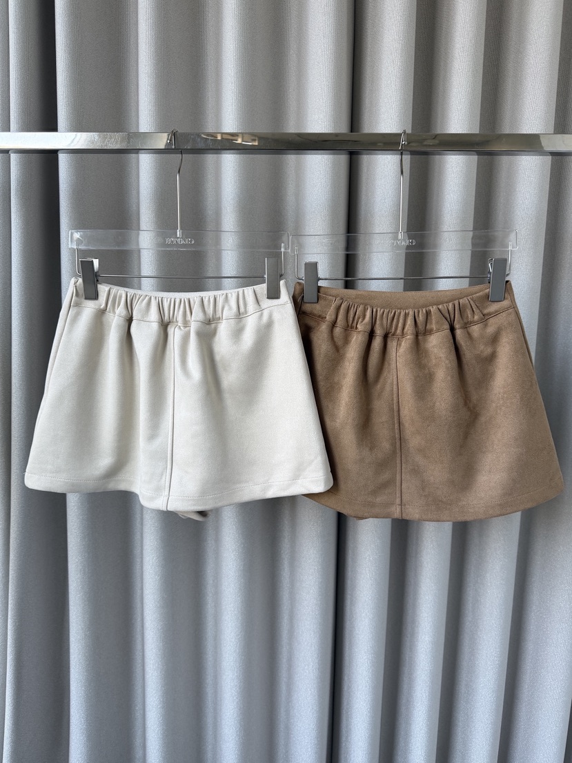 CLOTH東大門實拍女士新品時尚人氣推薦休閑真品裙褲麂皮絨CLOTH裙褲