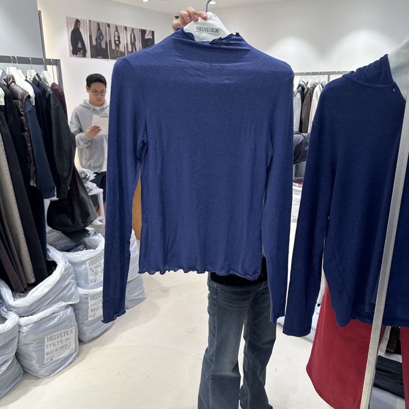HELVETICA PLUS東大門代購女士新品休閑時尚人氣長袖T恤HELVETICA長袖T恤圖色3