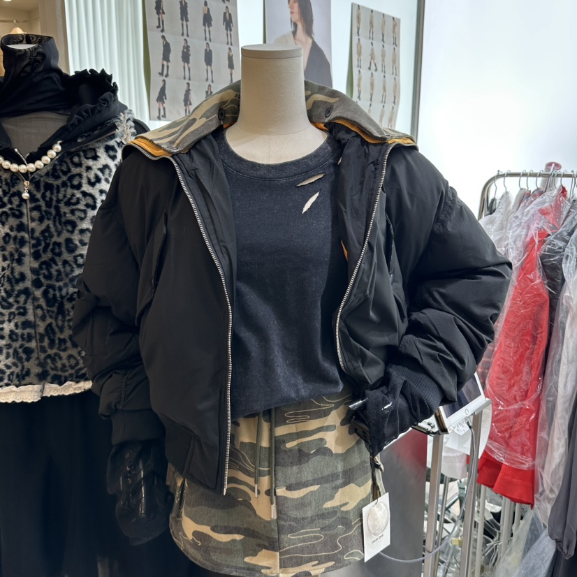CHEAP-CHIC韓國直郵女士新款時尚真品熱賣人氣短款羽絨服絨CHEAP-CHIC/CHARLES THE SECOND短款羽絨服圖色2