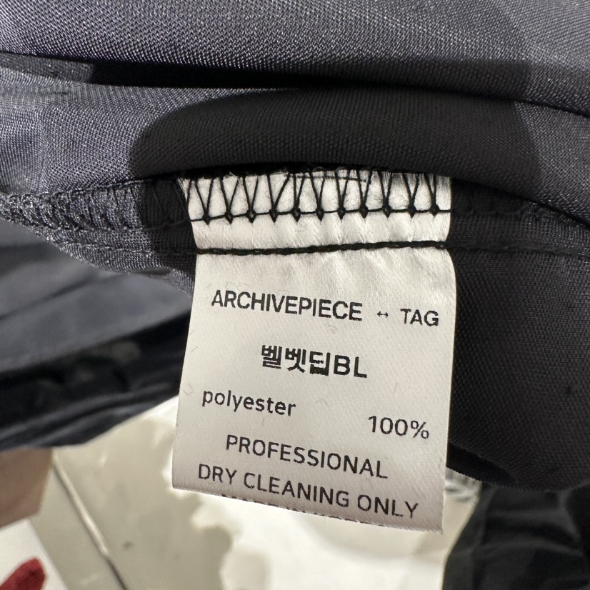ARCHIVE PIECE韓國代購女士新品時尚推薦襯衫蕾絲衫天鵝絨ARCHIVEPIECE TAG襯衫/蕾絲衫