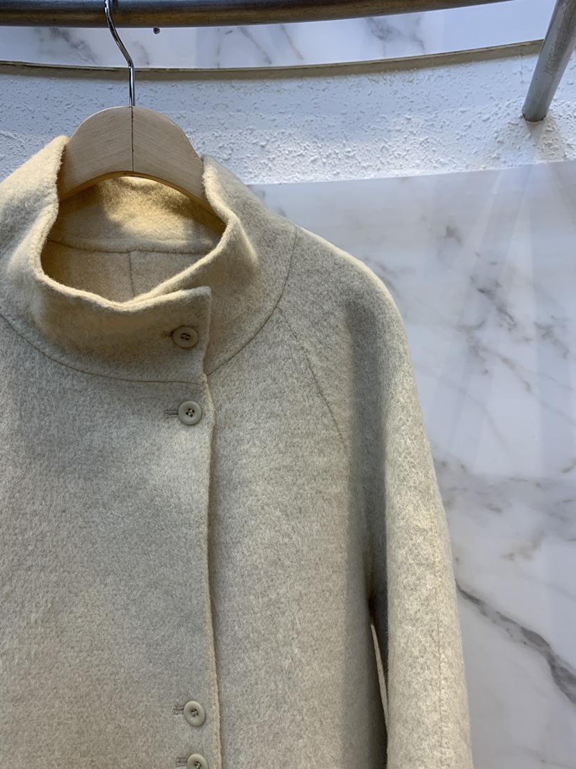 OLIVE TrEE東大門直郵女裝新品真品人氣中長款大衣手工羊駝OLIVE TrEE中長款大衣