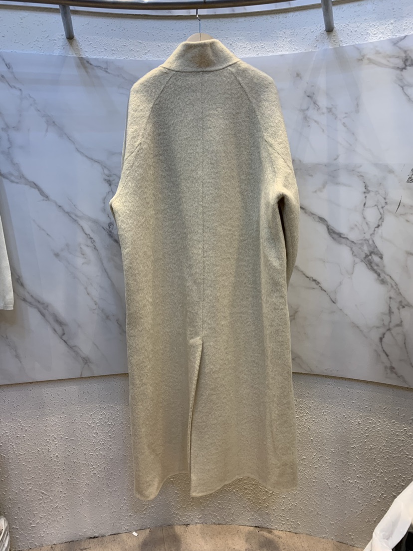 OLIVE TrEE東大門直郵女裝新品真品人氣中長款大衣手工羊駝OLIVE TrEE中長款大衣