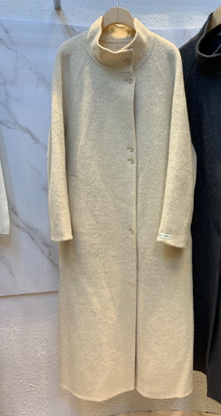 OLIVE TrEE東大門直郵女裝新品真品人氣中長款大衣手工羊駝OLIVE TrEE中長款大衣圖色2