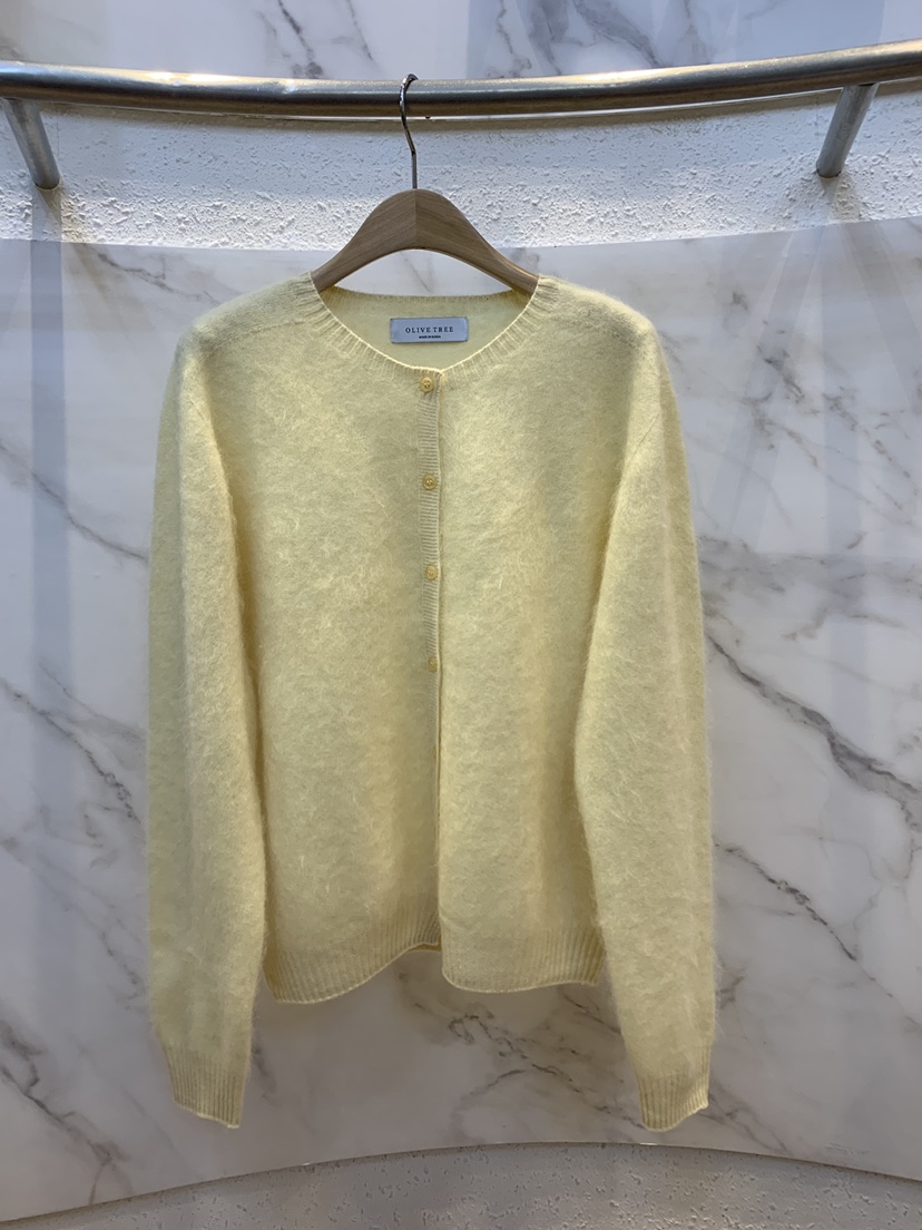 OLIVE TrEE韓國直郵女士新品真品時尚推薦休閑人氣開衫羊絨OLIVE TrEE開衫圖色2
