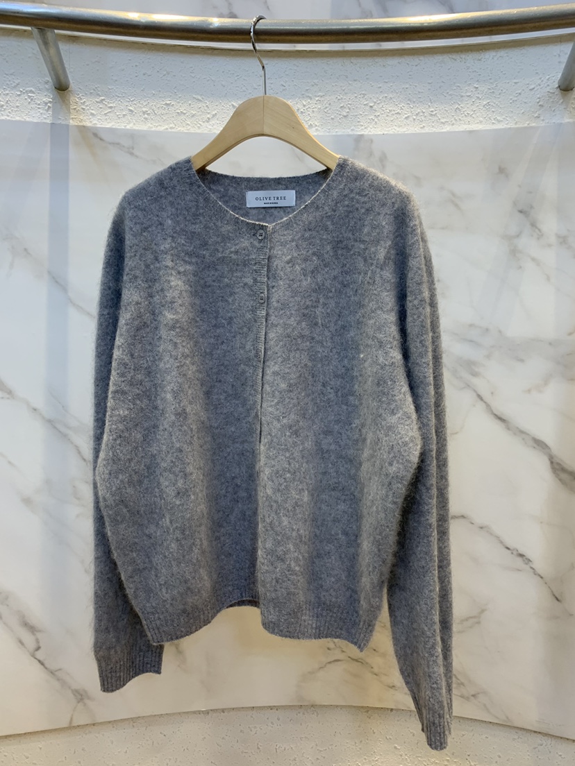 OLIVE TrEE韓國直郵女士新品真品時尚推薦休閑人氣開衫羊絨OLIVE TrEE開衫圖色3