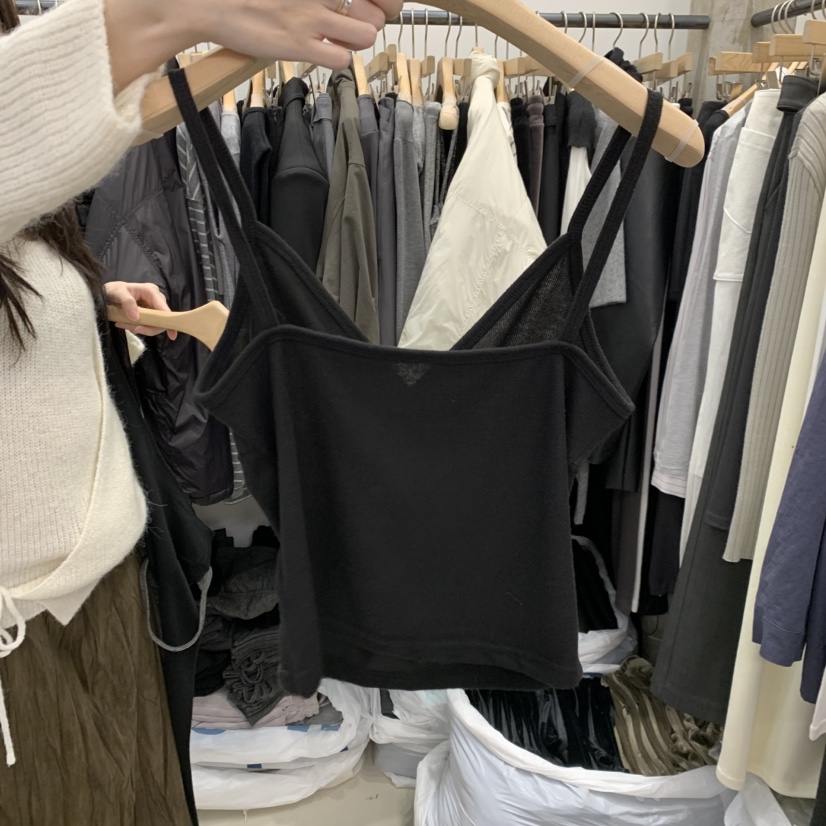 RECOVER東大門直郵女士新品休閑時尚推薦吊帶背心不含內搭RECOVER/MOMENT吊帶/背心