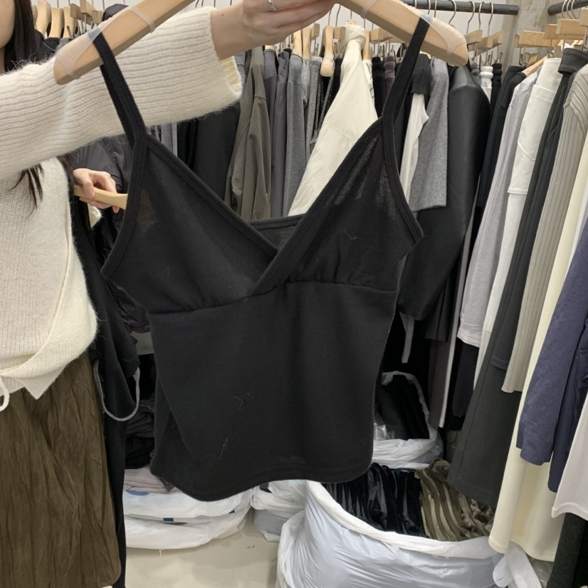 RECOVER東大門直郵女士新品休閑時尚推薦吊帶背心不含內搭RECOVER/MOMENT吊帶/背心圖色2