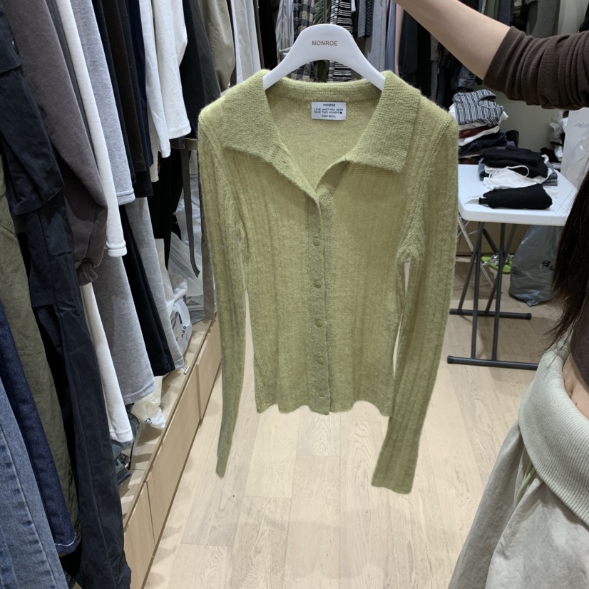 MONROE韓國代購女士新款人氣休閑真品時尚熱賣推薦開衫MONROE開衫圖色5