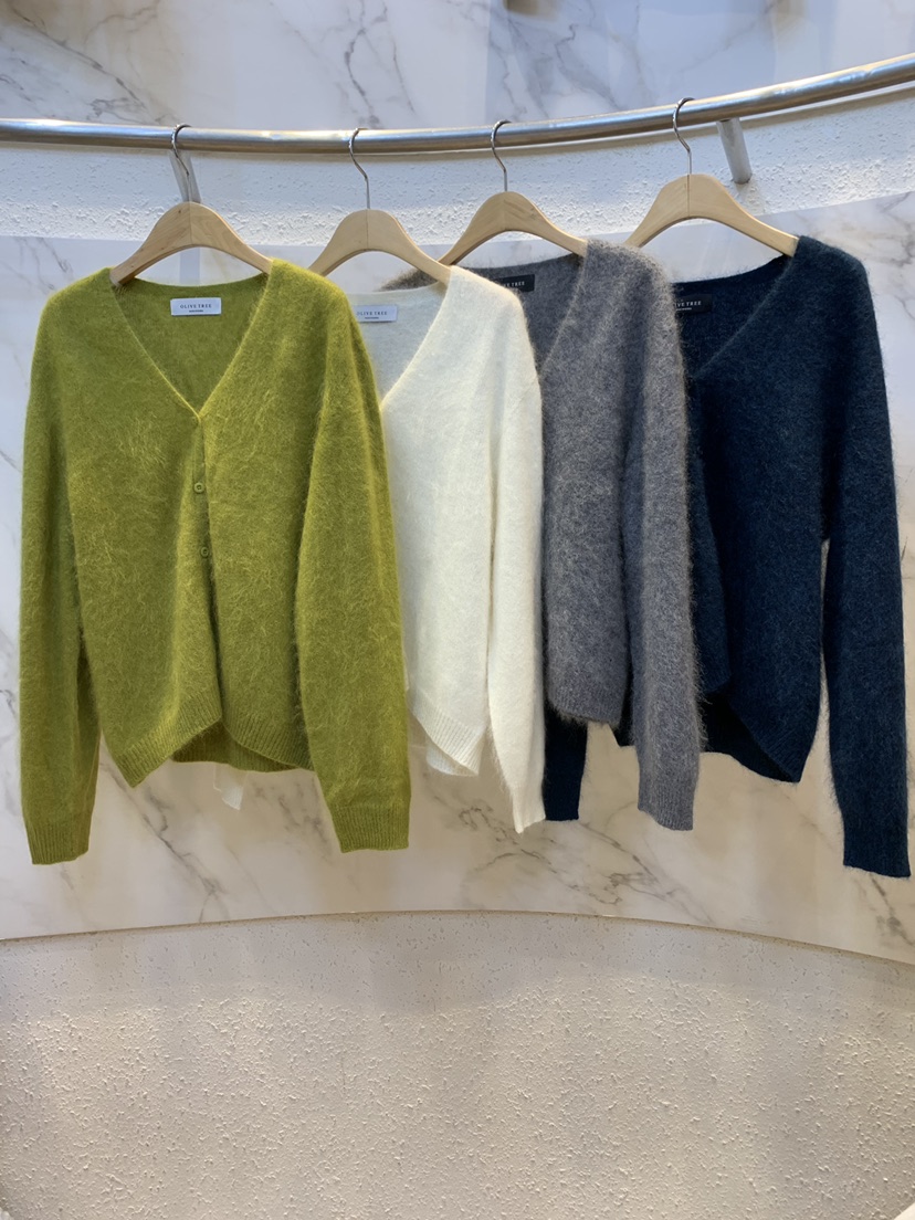 OLIVE TrEE韓國代購女裝新品熱賣休閑真品時尚開衫安哥拉OLIVE TrEE開衫