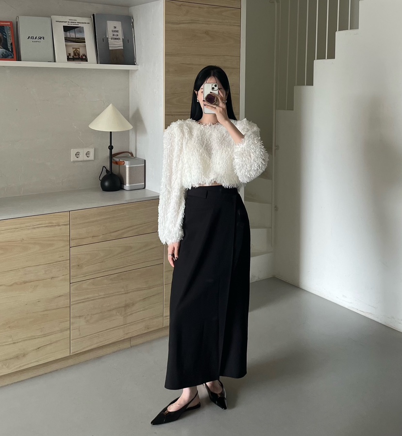 AMUSE SEOUL東大門代購女士新品人氣真品熱賣時尚休閑長裙AMUSE SEOUL長裙