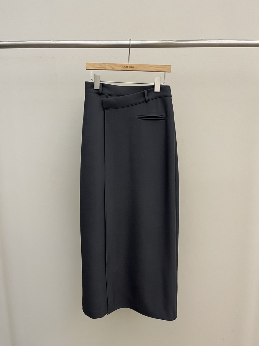 AMUSE SEOUL東大門代購女士新品人氣真品熱賣時尚休閑長裙AMUSE SEOUL長裙圖色1