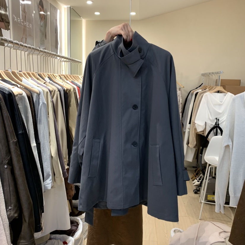 ARCHER東大門實拍女裝新品真品時尚熱賣推薦休閑夾克含腰帶ARCHER夾克圖色3