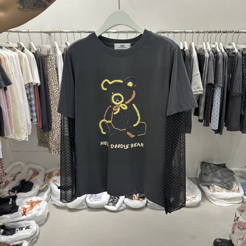 VINTAGE 888東大門直郵女士新品推薦熱賣休閑時尚長袖T恤VINTAGE 888長袖T恤圖色2