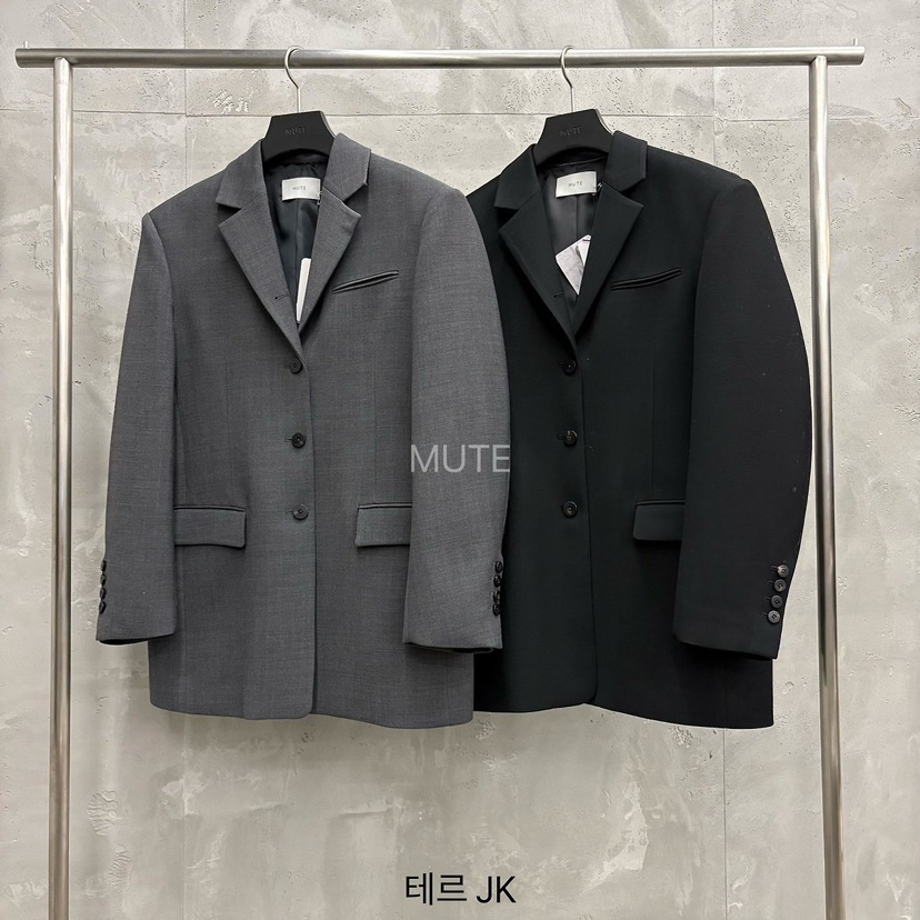 MUTE-P韓國直郵女士新品休閑推薦時尚真品熱賣人氣西裝西服MUTE西裝/西服