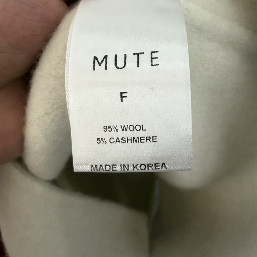 MUTE-P東大門代購女士新品時尚熱賣休閑人氣真品短款大衣MUTE短款大衣