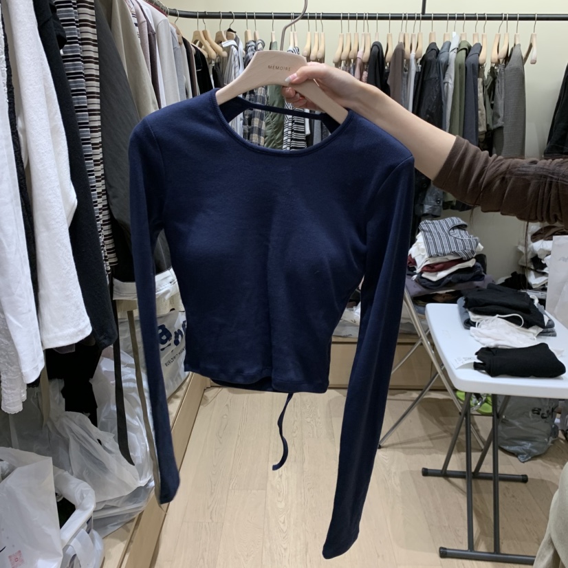 MONROE韓國代購女裝新品休閑推薦人氣熱賣時尚真品長袖T恤MONROE長袖T恤圖色4