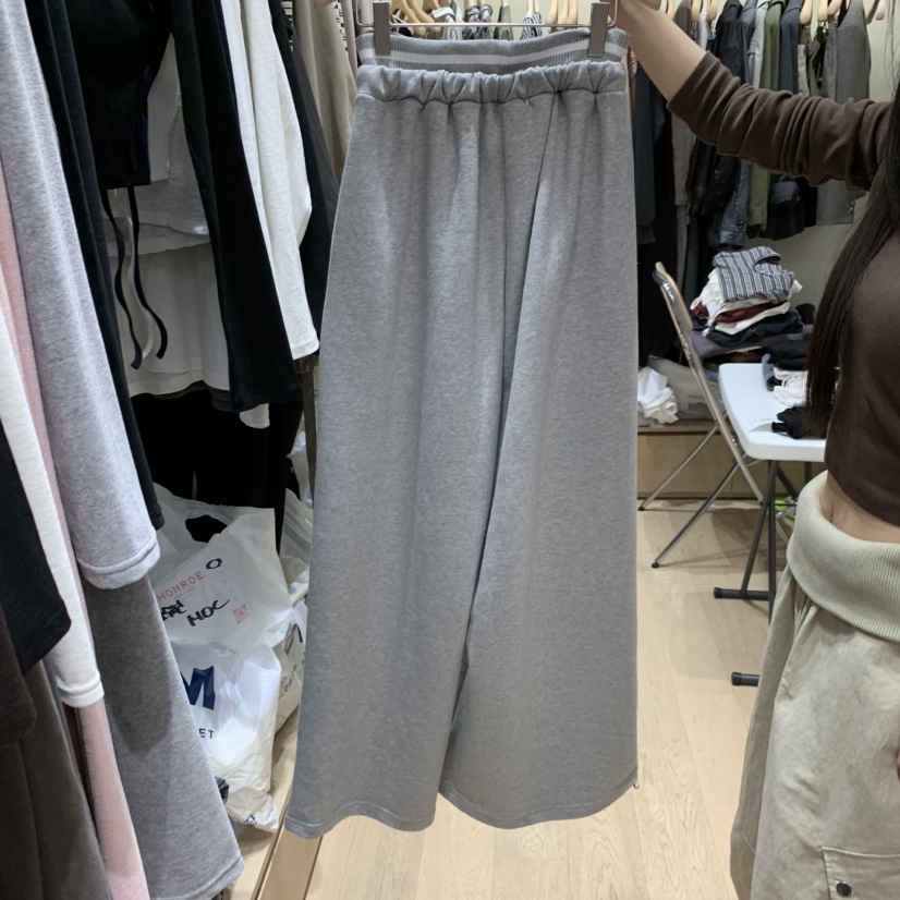 MONROE東大門代購女士新款熱賣休閑人氣推薦真品休閑褲撞色MONROE休閑褲
